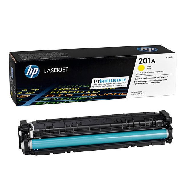 Hp Original Toner 201 Yellow